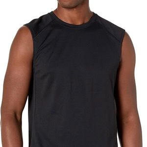 4 Pack - Hanes Sport Men's Performance Muscle Tee XXL Black